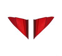 2-Pack Red A-Pillar Covers for Toyota for camry 2018 to 2024 | Triangle shape design, front door location, easy for snap-on install, for durable plastic, custom fit
