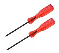 2 Pack - Red Triwing Y & Posi Cross + Screwdrivers, Compatible with Nintendo Wii DS Gameboy Wii U DSi XL