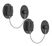 2 Pack Refrigerator Lock - Heavy Duty Combination Fridge Lock, Child Proof Cabinet Locks(Black)