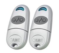 2 Pack Remote Control Key Fobs 433.92 MHz Compatible with Came TOP432EE 432NA 432SA 432EV 432M, Universal Wireless Garage Door & Gate Opener