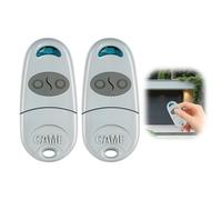 2 Pack Remote Control Key Fobs Compatible with Came TOP432EE 432NA 432SA 432EV 432M 433.92 MHz, Universal Wireless Garage Door & Gate Opener