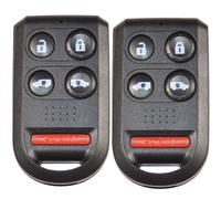 2-Pack Remote Case Case Gousset Buttons for Honda Odyssey 72147-SHJ-A21