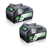 2 Pack Replacement Battery for Hi KOKI BSL36B18 18V 6.0Ah/36V 3.0Ah | Li-Ion Battery Compatible with 18V Battery BSL1815 BSL1815X BSL1815S Hi KOKI 18V Sliding Li-Ion Tools & MV 36V Tools