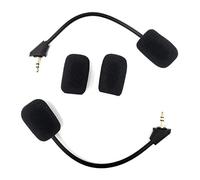 2-Pack Replacement Cloud Alpha Game Mic TNE 3.5mm Microphone Boom only for Kingston HyperX Cloud Alpha PS4 Xbox One Nintendo Switch Computer PC Mac Gaming Headsets