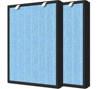 2 Pack Replacement Filter Compatible with HATHASPACE HSP002 Smart True HEPA Air Purifier 2.0, Four-level Filtration System Cleans up to 99.97% of Particles