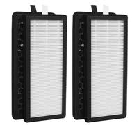 2 Pack Replacement Filter Compatible with Spear & Jackson 38065, Netta 28W, Replace 38062, Captures Dust, Odor, Pet Hair, Formaldehyde, Bacteria - 4-Stage High Efficiency Filtration, Easy to Install