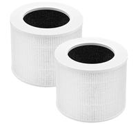 2 Pack Replacement Filter for LEVO-IT Core Mini Air Purifier, 3-in-1 High Efficiency True HEPA Core Mini Filter Replacement, Activated Carbon Air Clean Dust Filtration System(SIZE:2pcs)