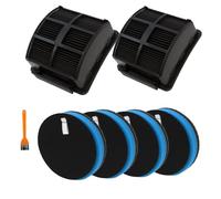 2-Pack Replacement Filter Set for Bissell 2998 Multiclean Lift-Off Pet Vacuum, Compatible with Bissell 2998 2999 2849 28492 3000 3057 28524 2920 3059 3399 2852 3125W Vacuum, Part# 1625641