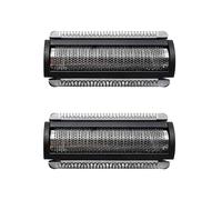 2 Pack Replacement Foil Shaver Head, Compatible with MANSCAPED The Lawn Mower 5.0 Ultra Hair Trimmer, Stainless Steel Groin & Body Hair Trimmer Blades for Close Grooming
