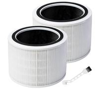 2 Pack Replacement for Core 200S Filters Compatible with Levoit Core 200s 200S-RF Smart WiFi Air Puri-fier,3-in-1 True HEPA with High Efficiency