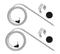 2-Pack Replacement for Masterbuilt Meat Temperature Probe with Grill Clips, Compatible with Masterbuilt Gravity Series 560/800/1050 XL & Digital Charcoal Grill + Smokers