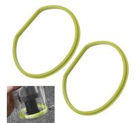 2 Pack Replacement Gasket for Ryobi 18v Stick Vacuum Cordless Dust Bin Lid PCL720, PBLSV716, PBLSV717, PBLSV716K, PCL720K & all sub-variations, for Improved Dust Containment, Green