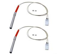 2 Pack Replacement Grill Ignitor for PitBoss Wood Pellet Grill BAC199 KIT0088 120V 200W with Fuses and Screws