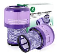 2-Pack Replacement HEPA Filter Compatible with Dyson V11 Cordless Stick Vacuums,Compare to Part # 970013-02