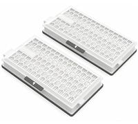 2-PACK Replacement HEPA Filter for Miele S4 S5 S6 S8 C2 C3 Series, Compare to HEPA AirClean SF-HA 50,SF-AA 50,SF-HA 50,SF-AAC 50