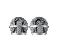2 Pack Replacement Microphone Grill Mesh,Microphone Ball Head Grille for Shure PG58,PGA58,PGA48