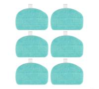 2-Pack Replacement Mop Pads for Leifheit for cleantenso Power 20 Steam Cleaner Model 11940, Microfiber, 315cm x 192cm, Suitable for Hard Floor Cleaning at Home or Office(6 PACK)