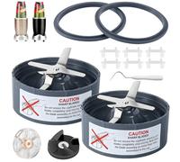 2-pack Replacement Parts Extractor Blade Fits 600w Pro 900w Blender