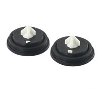 2 Pack Replacement Rubber Diaphragm Washers Compatible with Laufen Cistern Inlet Fill Valves and Ball Valves, Fits Bottom or Side Entry Filling Valves, 28mm Overall Diameter,
