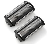 2-Pack Replacement Shaver Heads Compatible with Philips Bodygroom Series 7000 TT2000/43 BG2000, Fits Body Groomer BG2024 BG2025 BG2040 TT2020 TT2040 YS534 Series 5000 Series 3000