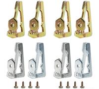 2 Pack Replacement Switch Trippers T100, Gold and Silver/Off Trip Units with Screws Timer Clocks 156T1978A