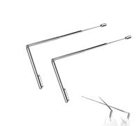 2 Pack Retractable Dowsing Rods - Adjustable Metal Dowsing Rods for Water and Divination, Perfect for Beginners and Experts