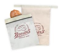 2 Pack Reusable Beeswax Bread Bags
