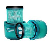 2 Pack Reusable & Washable Filter Replacement for Dyson V15 SV14 V11 Detect Cordless Vacuum Cleaner