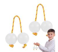2 Pack Rhythmic Ball Kashaka Instrument, African Shaker Musical Instrument | Abs Hand Percussion Balls, Music Egg Double Gourd for Kids Adults Weddings Parties Musical Beginners