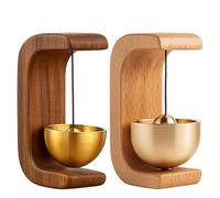 2 Pack Ring Chimes for Ring Doorbell, Door Chime When Door Opens, Shop Door Entry Chime, Hanging Bells for Front Door, Last Orders Bell, Door Chimes & Bells