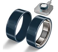 2 Pack Ring Cover Compatible with Oura Ring Gen 4/Gen 3 Horizon/Heritage, Ceramic-Look TPU Anti-Scratch Protector Accessories for Oura Ring Jacket Women Men, Size 6 (Not for Oura 4 Ceramic)