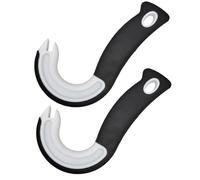 2-Pack Ring Pull Can Opener, Easy-Grip Handle for Limited Dexterity, Durable Plastic/Rubber, Tim Opener for Drink Can Tabs & Pull-Tab Lids