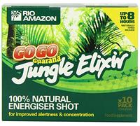 (2 Pack) - Rio Trading Guarana Jungle Elixir 10 X Single Phial Pack | 10 X 15ml | 2 Pack - Super Saver - Save Money