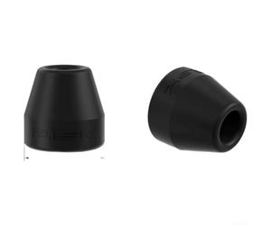 2 Pack RISK RA155 Rubber Waterproof Cover for Road Bike Electronic Derailleur, Reliable Water Shielding Cable Protector Compatible with for R7150 R8150 & R9250, Black