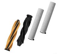 2-Pack Roller Brush Head for Dreame for mova Z60 Pro 2-Pack Roller | 2-pack main rollers, fits for dreame for mova Z60 Ultra, deep cleans hard floors and carpets, easy snap install