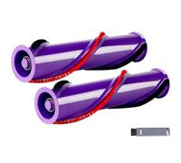 2 Pack Roller Brush Replacement Compatible with Dyson V8 Absolute,V8 Absolute Pro Cordless Vacuum Cleaner,Vacuum Attachment Parts（Only Compatible with Third-Party Direct Drive Vacuum Heads）