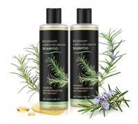 2 Pack Rosemary Shampoo for Hair Growth with Hydrolyzed Keratin - Organic Rosemary Hair Growth Shampoo & Hair Loss for Women & Men - Natural Hair Thickening Sh-ampoo to Reduce Breakage - 200ml