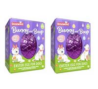 2 PACK ROSEWOOD DOG CHOC EASTER EGG DOG SAFE CHOCOLATE EGG TREAT PUPPY 60G