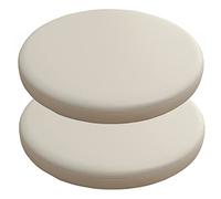 2-Pack Round Seat Cushs Waterproof PU Leather Memory Foam Chair Pads for Bar Stools Armchairs Dining Chairs 40cm Seat Cushs t and Support