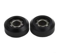 2 Pack Rowing Machine Seat Wheels 10x31x15mm Roller Replacement for Indoor Rower Smooth Gliding