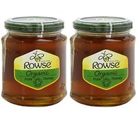 (2 Pack) - Rowse - Organic Clear Honey | 340g | 2 PACK BUNDLE