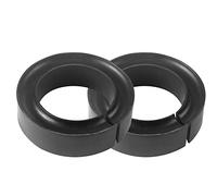 2-Pack Rubber Coil Spring Spacers, Universal 1in Lift for 5-5.5in OD Coils | Flexible rubber coil booster helps reduce spring sagging and bottoming out