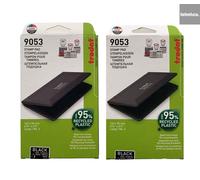 2-Pack Rubber Stamp Ink Pads BLACK Trodat 9053 No. 3 Large 160 x 90mm