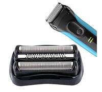 2 Pack S3 Replacement Head Compatible with All Braun Series 3 Shaver, 21B Electric Razor Foil Wet and Dry Shaver Head for 3040s 3080s 3050cc 3010s 3000s 320 330 340 370cc 3090cc etc