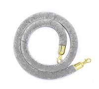 2-Pack Safety Barrier Rope with Foam Core - Crowd Control Queue Management Durable Event Stanchion Rope with Clasp for Secure Visitor Guidance Premium Quality Access Control Solution