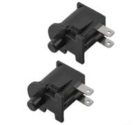 2 Pack Safety Seat Switch for Lawn Tractor Replacement, Operator Presence Sensor Compatible with AM131968 430-699 X465 X475 X485 X495, For Long Lasting Plastic Metal Ride On Mower