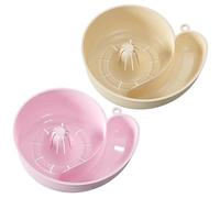 2 Pack Salad Washer, Snail-Shape Rotating Strainer Bowl, Vegetable Washing Basket, Fruit Washing Bowl with Strainer,for Strawberry Lettuce Salad Tomato Watermelon Fridge Snack Garden