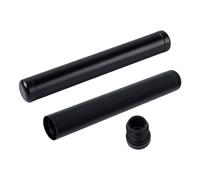 2 Pack Salt Cellar, Smell Proof Container, Salt Pot, Waterproof Aluminum Alloy Tube For Travel, With Compact Design And Superior Sealing For Easy Carrying And Odor Protection (Black)