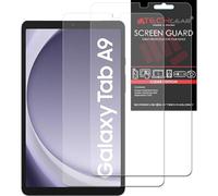 TECHGEAR Screen Protector for Galaxy Tab A11 & Tab A9 8.7" 2 Pack Ultra Clear Film Guard Covers [Scratch-Resistant] [HD Clear] [Stylus Compatible] for Samsung Tab A11 / A9 SM-X130/X133/X135/X110/X115