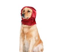 2 Pack Satin Dog Snood Ear Protection Wrap Cocker Spaniel Afghan Hound Snood for Keeping Fur Smooth and Shiny